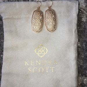 Kendra Scott filigree earrings